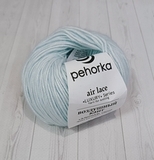Пряжа Пехорка Воздушный кант 223 светлая бирюза
