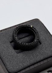 91658- Кольцо-дорожка из серебра 925 пробы в обсыпке из куб.циркониев APM MONACO