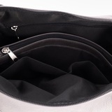 Сумка Саломея 127 мульти итальянский серо-черный