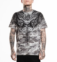 Футболка Affliction DEATH EYES KHAKI
