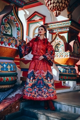 Fox and Swan. Kolomenskoye.