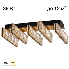 Потолочная светодиодная люстра Citilux Palant CL325252