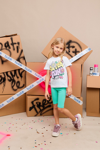 017_БК25 Футболка кор.рукав д/д, белый