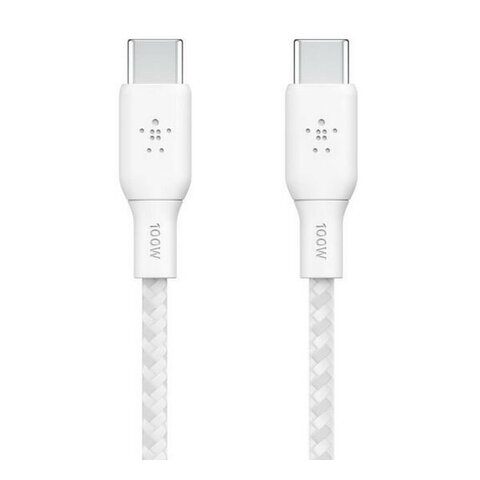 Кабель Belkin BoostCharge 100W PD USB-C To USB-C, 2м, белый