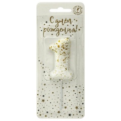 Свеча-цифра 