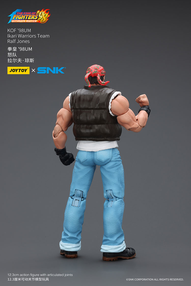 Фигурка Ральф Джонс из игры Король бойцов 1/18