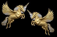 Силиконовые молды № 492 Пегас левый и правый