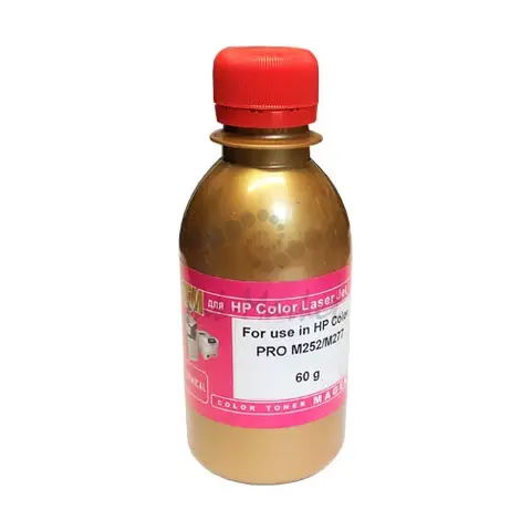 Тонер для HP Color LJ M252, M277 (фл,60,кр,Chemical MKI) Gold ATM