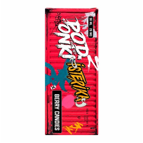 Жидкость PODONKI iSTERiKA Salt 2% 30 ml - Кисло-сладкие лесные ягоды