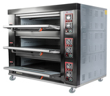 Печь хлебопекарная Miratek BK-39G + каменный под (3 яруса) + пароувлажнение