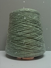 Бобинная пряжа Cotton Paillettes (Verde)