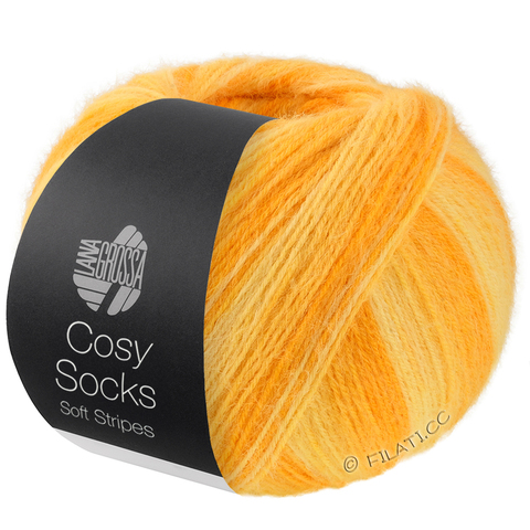 Lana Grossa Meilenweit Cosy Socks Soft Stripes 111