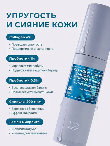 Сыворотка с микроиглами COLLAGEN+Spicule, 40 мл