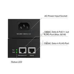 TP-Link POE380S Инжектор Omada PoE++ 10 Гбит/с — фото 3