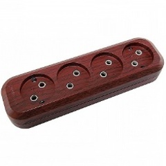 Колодка удл. TDM 4гн бук 1806-0064 SQ1806-0064