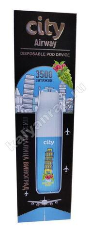 City Airway Pisa Малина Виноград 3500 затяжек