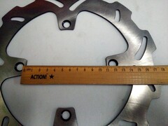 Диск для Kawasaki KX 125/250 2006-2008 / KX F 250/450 2006-2014 г.в. дизайн 1 / Тормозной / Передний