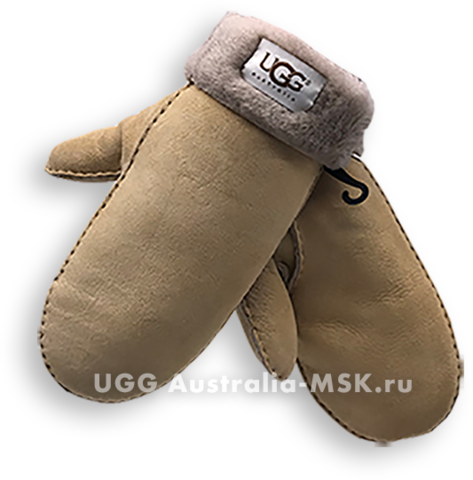 UGG Women's Glove Mittens Sand