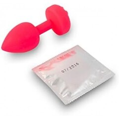 Gvibe Gplug Small - Инновационная маленькая дизайнерская пробка с вибрацией, 8х2.8 см (розовая)