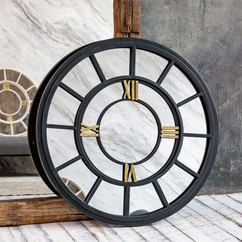 Настенное зеркало Объект мечты Женева блэк