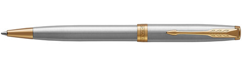 Parker Sonnet Core - Stainless Steel GT, шариковая ручка, M, BL*