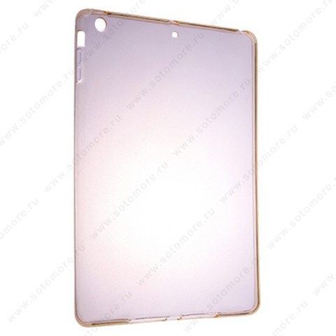 Накладка силиконовая для Apple iPad Air 1 золото