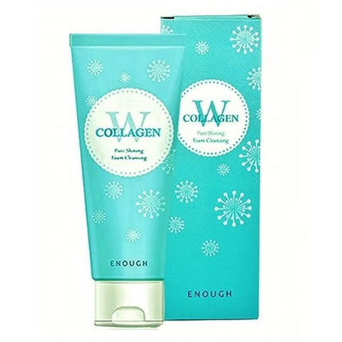 Пенка очищающая с морским коллагеном Enough W Сollagen Pure Shining Foam Cleansing