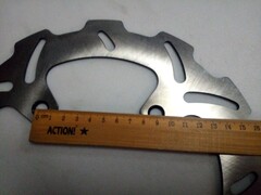 Диск для Kawasaki KX 125/250 2006-2008 / KX F 250/450 2006-2014 г.в. дизайн 1 / Тормозной / Передний