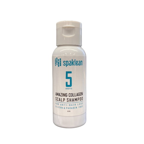Spaklean Amazing collagen scalp shampoo Бутылочка для шампуня