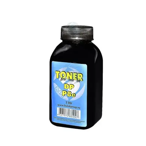 Тонер БУЛАТ Xerox DocuPrint P8e (Чёрный, банка 130 г)