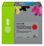 Картридж струйный Cactus CS-CL38 CL-38 многоцветный (9мл) для Canon Pixma iP1800, iP1900, iP2500, iP2600, MP140, MP190, MP210, MP220, MP470, MX300, MX310
