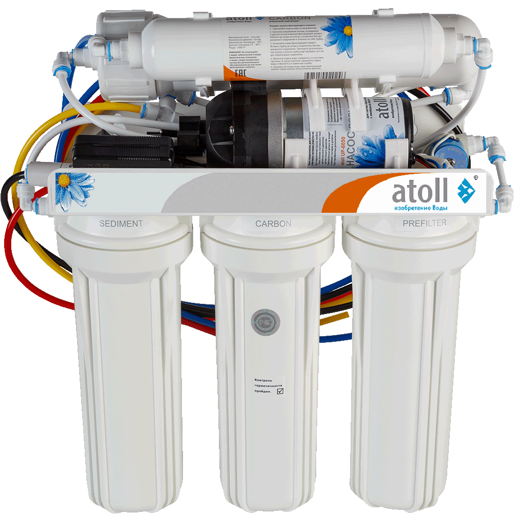 Система обратного осмоса Atoll A-550p STDA - купить по выгодной цене | ТАЙМ