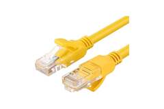 Кабель UGREEN NW103 (11232) Cat 5e UTP Ethernet Cable, 3м, жёлтый