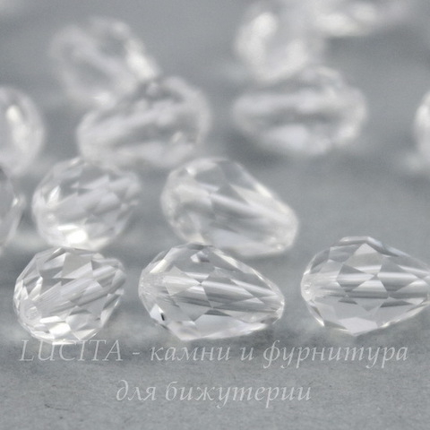 5500 Бусина - капля Сваровски Crystal 9х6 мм