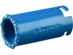 ЗУБР 33 мм, L 55 мм, карбид вольфрама, коронка кольцевая, Профессионал (33350-33)