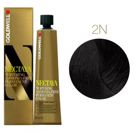 Goldwell Nectaya 2N (черный натуральный) - Краска для волос