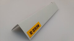 Угол ПВХ 002 Светло-серый 30х30х2700 мм