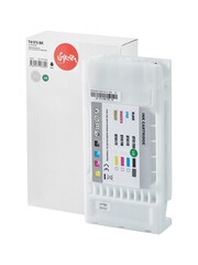 Струйный картридж Sakura C13T41F540 (T41F5 BK) для Epson SureColor SC-T3400/5400, пигментный тип чернил, черный, 350 мл.