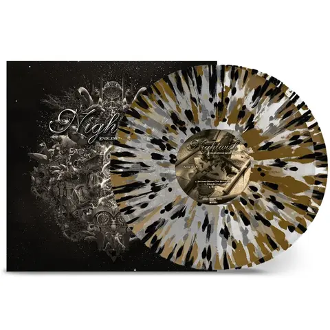 Виниловая пластинка. Nightwish - Endless Forms Most Beautiful (Clear with Gold & Black Splatter Vinyl)