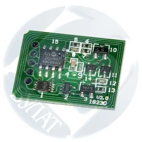 Чип TONEX 43865721 для Oki C5850, 5950, MC560 (Жёлтый, 6000 стр.)