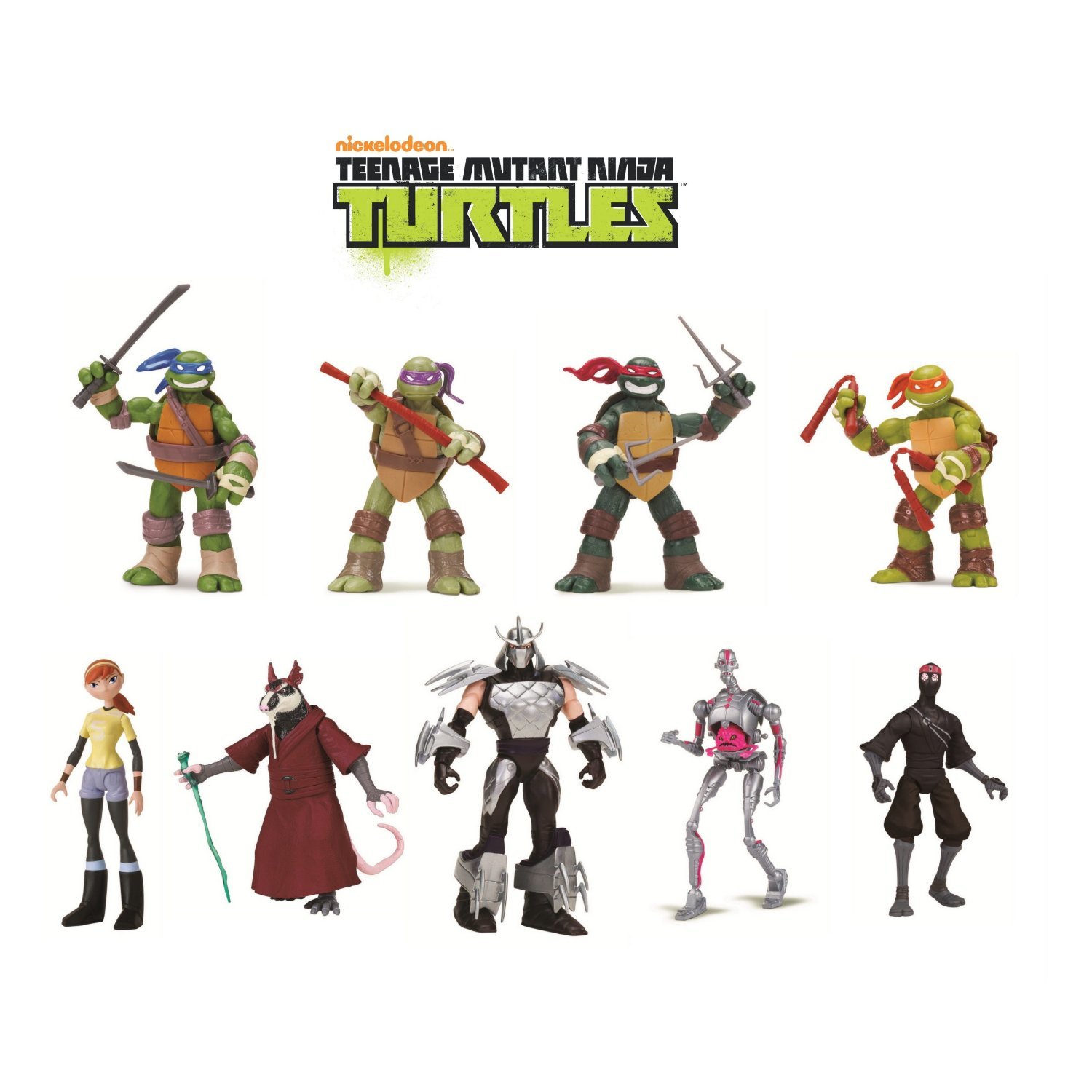 Фигурки Черепашки Ниндзя: купить игрушки Teenage Mutant Ninja в интернет  магазине Toyszone.ru