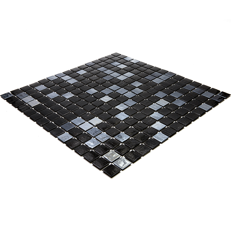 Blackcurrant-m Мозаичная смесь для бассейна черного цвета чип 20 стекло Alma Mix черный перламутр