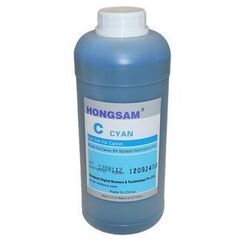 Чернила водорастворимые DCTec iPF500C для плоттеров Canon iPF605, iPF650, iPF670, iPF750, iPF770 Cyan (синий) 1000 мл (серия 197320)