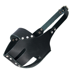 Triol намордник кожаный универсальный  №4, 180*80*135мм