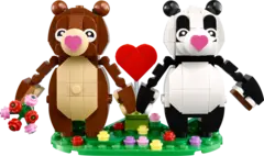 Конструктор LEGO 40821 Влюбленные медведи