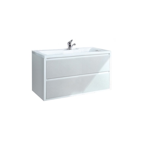 Мебель для ванной Акватон Римини 100, белая, 99,7*х50з44,5см.