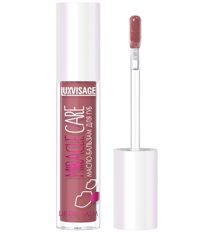 Масло-бальзам для губ  тон 102 Smoky plum 3.4г LUXVISAGE MIRACLE CARE