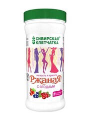 Ржаная с ягодами, Клетчатка Сибирская, 350 г