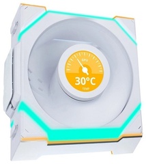 LIAN LI Uni Fan SL Wireless LCD 120 ARGB Reverse Blade 12RSLLCD1W1W