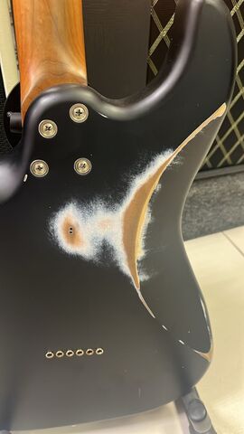 JET JS-800 Relic BK - Электрогитара, Stratocaster, корпус липа, HS, цвет Relic BK